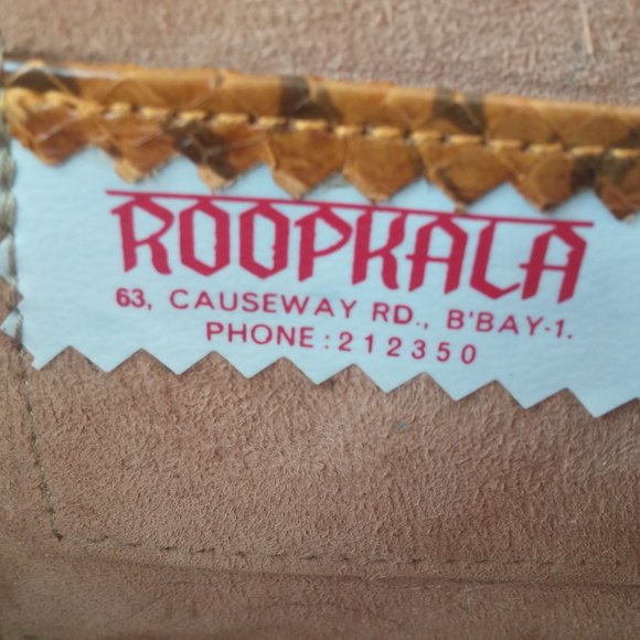 Unique rare vintage snake skin hand bag. - Picture 4 of 6